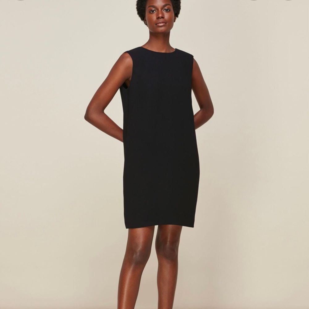Whistles Cocoon Crepe Dress